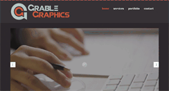 Desktop Screenshot of grablegraphics.com