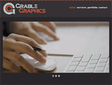 Tablet Screenshot of grablegraphics.com